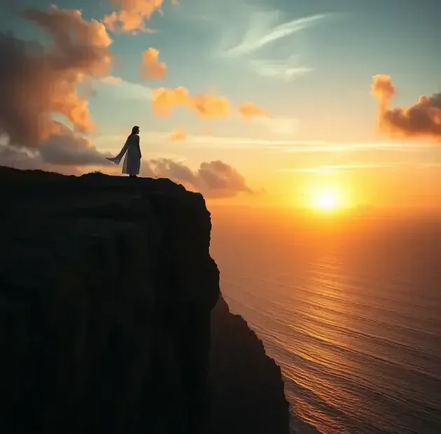 Um sereno amanhecer sobre um vale encoberto de névoa, com a luz dourada iluminando o nevoeiro que rola entre colinas verdes luxuriantes. No primeiro plano, um caminho de terra sinuoso atravessa um campo de flores silvestres, com orvalho brilhando nas pétalas. A cena é capturada com uma Canon EOS R5, usando uma lente de 24mm a f/4. Os delicados detalhes das flores contrastam com a textura robusta das colinas ao fundo, criando uma atmosfera inspiradora e pacífica. Raios suaves de sol rompem as nuvens, lançando um brilho quente sobre toda a paisagem. Uma grande imagem para inspirar-se com frases fortes e marcantes para a vida e motivação.